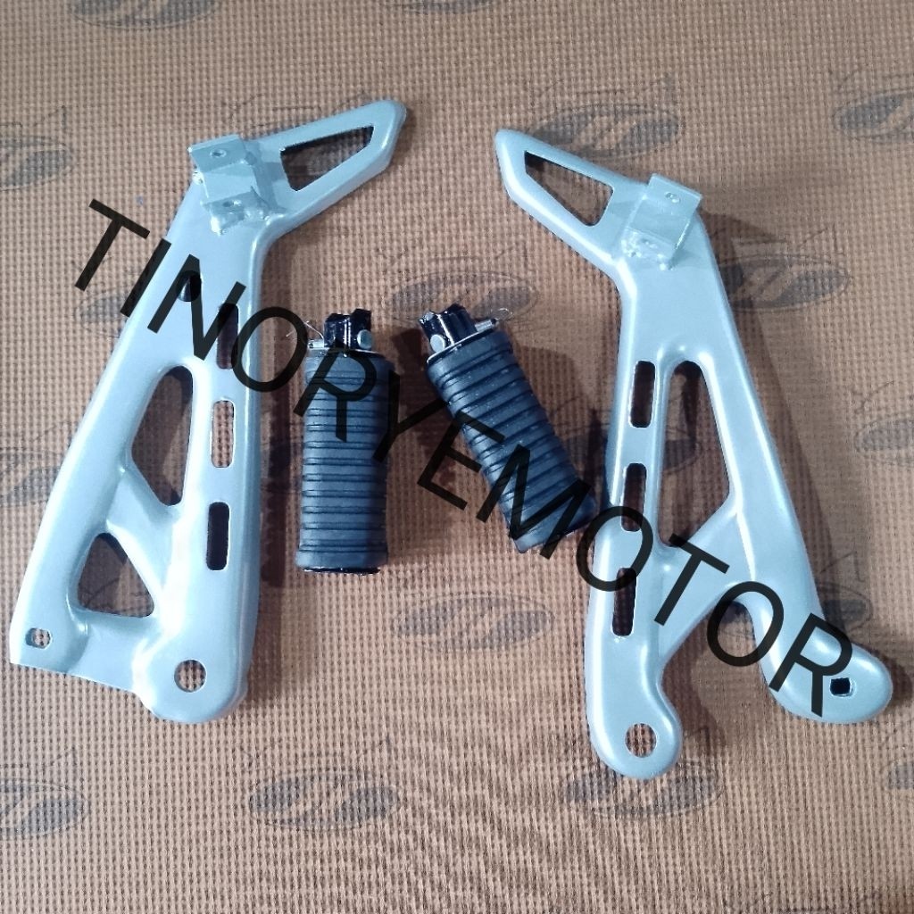 DUDUKAN FOOTSTEP STEP BELAKANG RX KING MASTER RX KING NEW + PIJAKAN KAKI RX KING MODEL ORI KOTAK