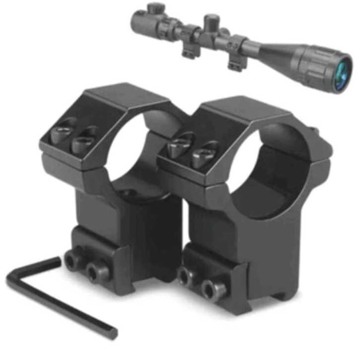 Mounting Tinggi OD 25 mm Rail 11 mm Mount Scope Teleskop