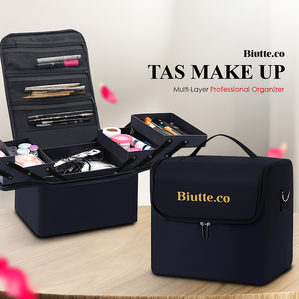 Biutte.co Tas Organizer Make Up Rak Perhiasan Wanita - DR102 - JM