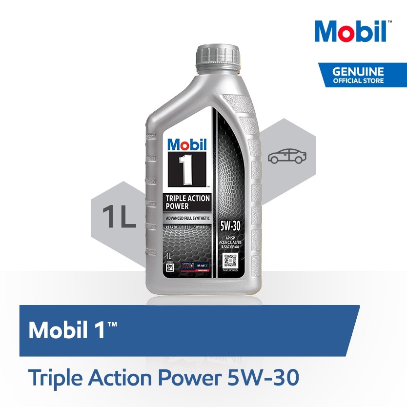 Oli Mesin - Mobil 1 5W-30 (1 liter)