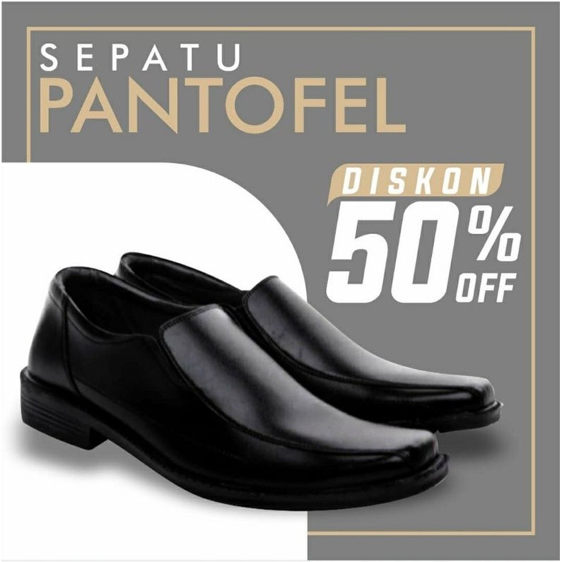 PROMO Pantofel Pria Sepatu Formal Pria Sepatu Kerja Pria Sepatu Pria Sepatu