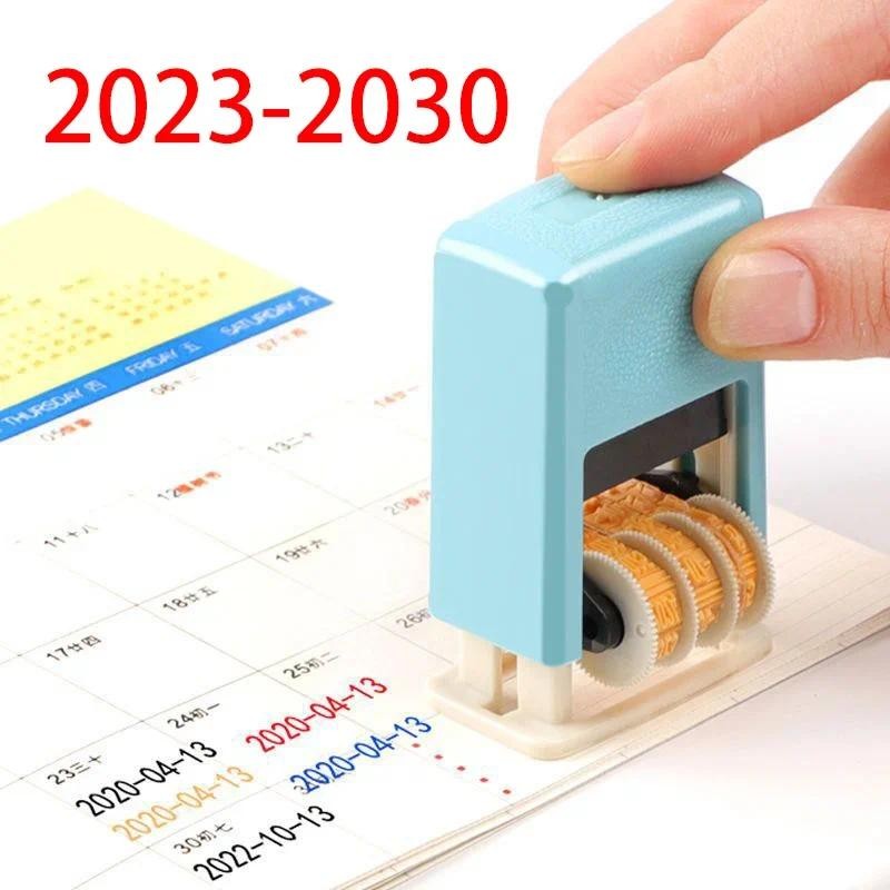 

Date Stamp Time Stamp Universal Date Adjustable Seal Automatic Ink Return Roller Stamp Text