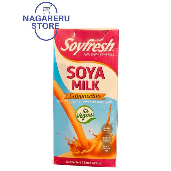 

Soyfresh soya milk cappuccino 1000ml/ 1 liter