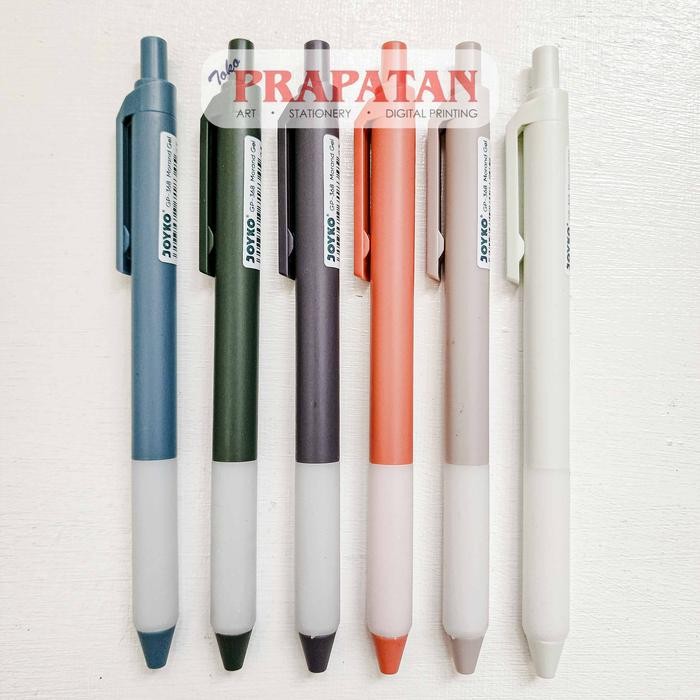 

Joyko GP-368 Soft Grip Gel Pen 0.5mm | Pena Jel | Pulpen