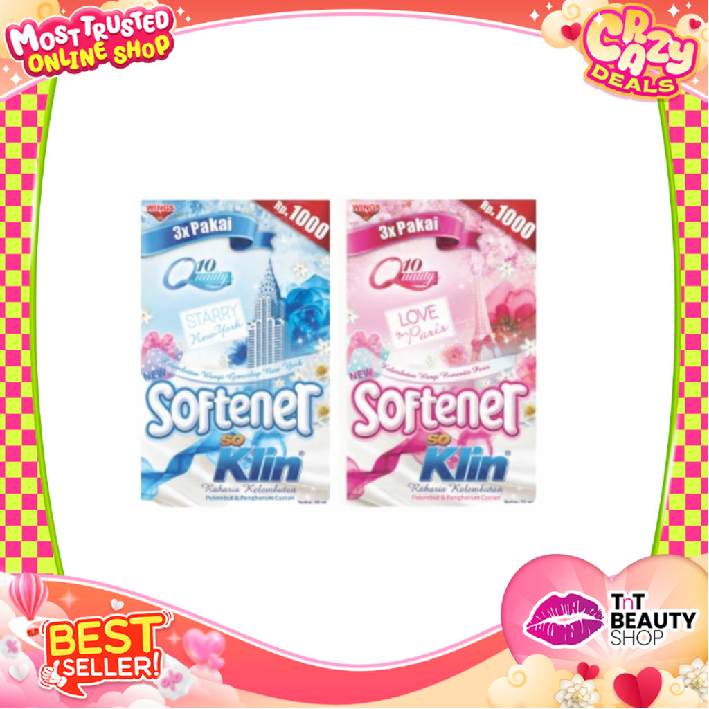 SoKlin Softener Sachet 65ml - So Klin - SACHET | TnT Beauty Shop