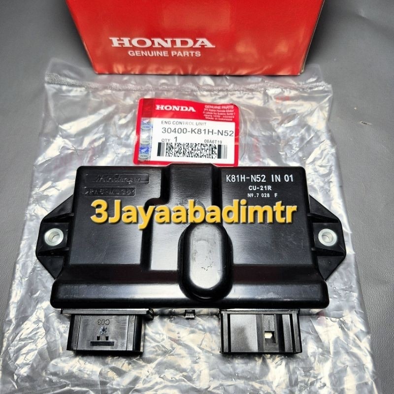 30400-K81-N52 K81H-N52 IN 01 ECM ECU CDI HONDA BEAT ECO BEAT POP BEAT STREET ESP non ISS ORIGINAL EQ