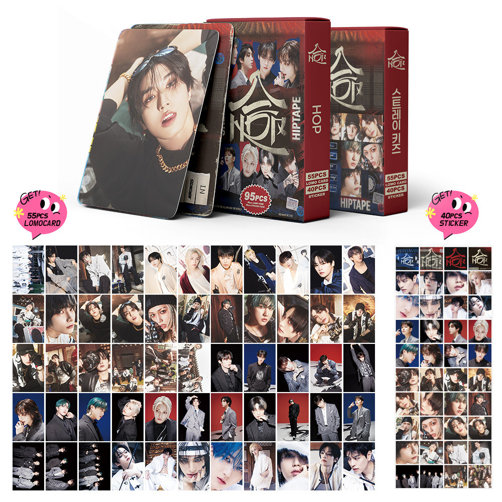 

92 Cards Korean Entertainment Boy Group New Album (HOP) Fan Collection Photo Cards Greeting Cards Decoration Cards LOMO Cards