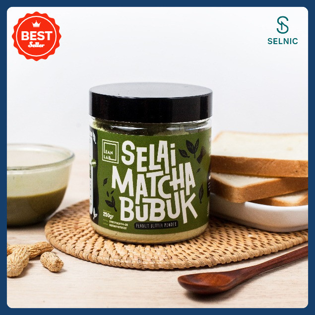 

Terpercaya Lean Lab Selai Matcha 250gr Selai Rendah Kalori (Vegan, Gluten Free, Low Fat)