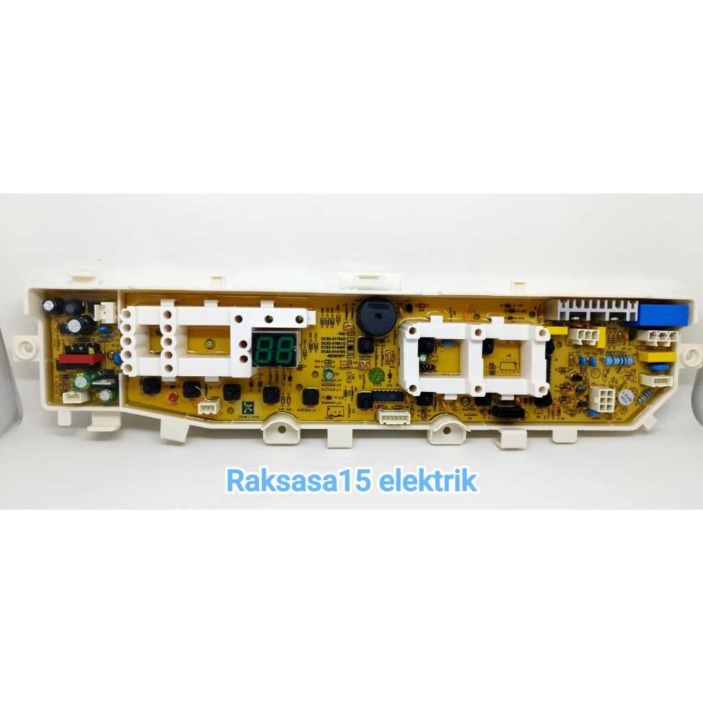 Modul PCB Mesin Cuci SAMSUNG WA70H4000SG, WA80H4000SW, WA75H4200SG Top Loading (13 tombol) (01)