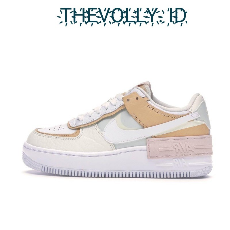 Sepatu Nike Air Force 1 Shadow Flower Spruce Aura BNIB Original / Sneakers Pria