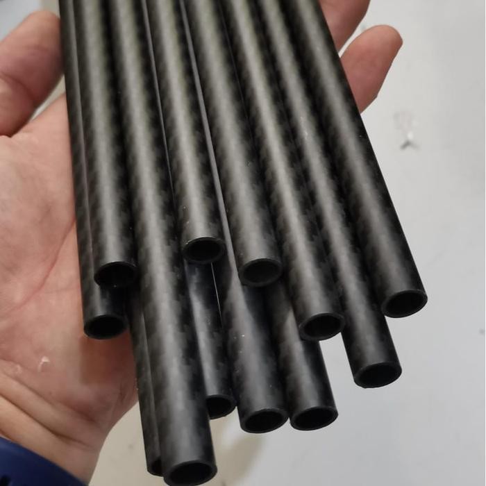 1meter Pipa karbon carbon 10x8mm 10mm x 8mm spar Carbon 3K Dof Doff RC CARMUDIE