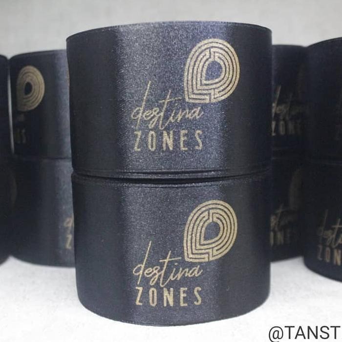 

promo Sablon Label Pita Satin Grosgrain - Satin 1.3CM terlaris