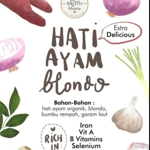 

Hati Ayam Blondo Broth Mama