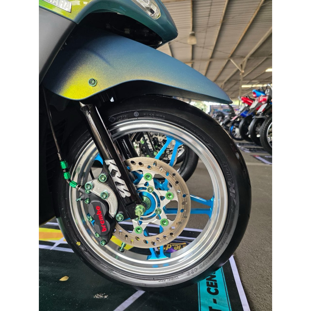 VELG NEW RACING X1 DELKEVIC MIO SPORTY MIO SMILE MIO J FINO 115 GT 115 PLUS BAN MP27 FDR 14-90-80