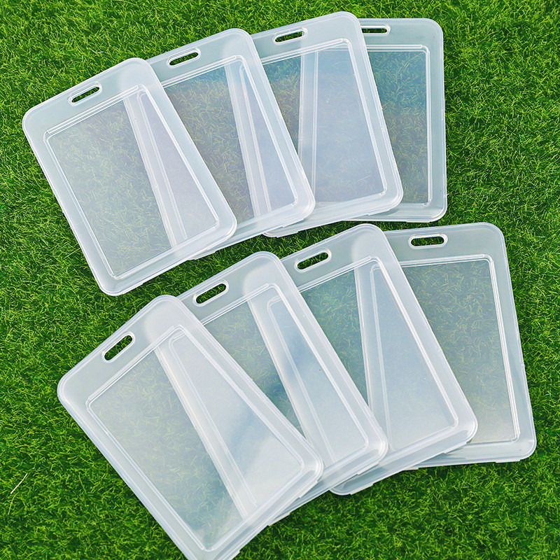 

CARD HOLDER TRANSPARAN / FRAME ID CARD CLEAR / TEMPAT ID CARD POLOS TRANSPARAN BISA UNTUK 2 KARTU