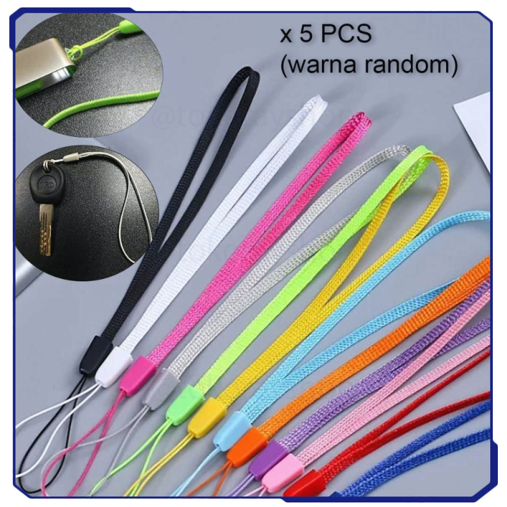 Lanyard Gantungan Smartphone 5PCS Tali HP Universal Strap Phone GR-01