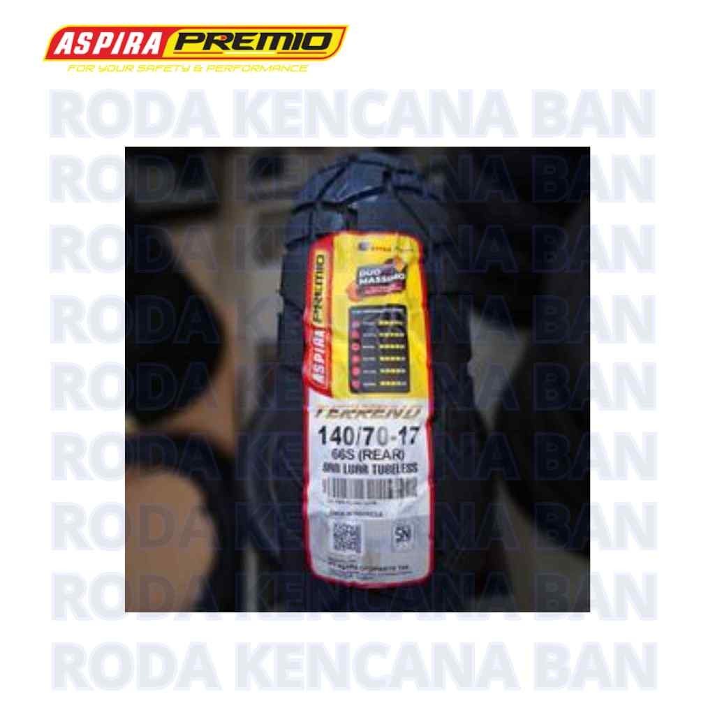 Aspira Terreno TL size 140/70 R17 Ban Belakang R15, Vixion, CBR150