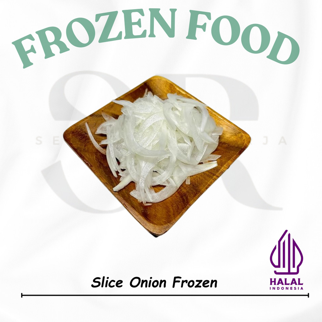 

Slice Onion - Bawang Bombay Potong Frozen 1 Kg