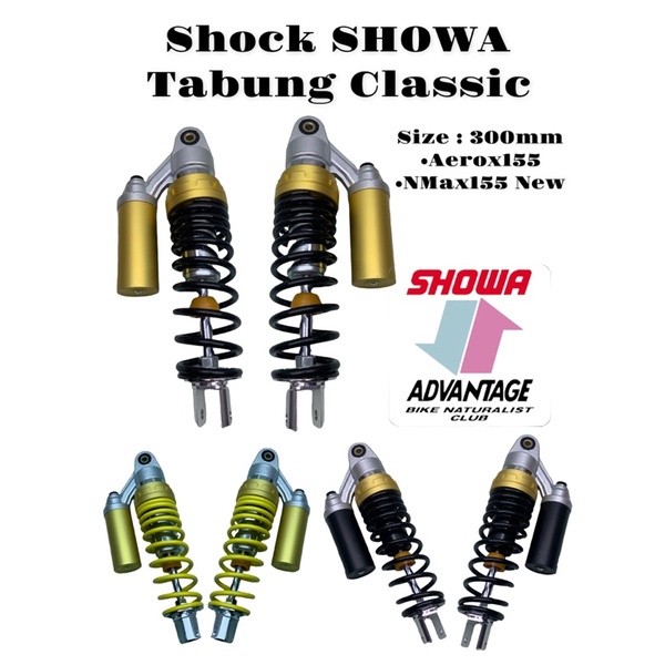 Shock Showa SO-14 Classic Series 300mm NMax Old Aerox Shockbreaker Tabung Atas Aerox 155 NMax 155 Ne
