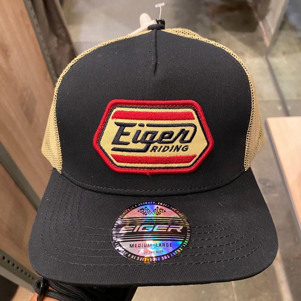 EIGER 1989 TOPI LOGO BORDIR SCAR RIDE 2.0