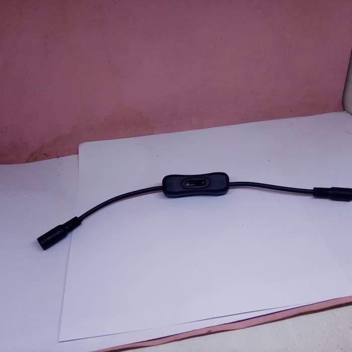 Saklar Gantung DC + Kabel + Jack DC Soket DC