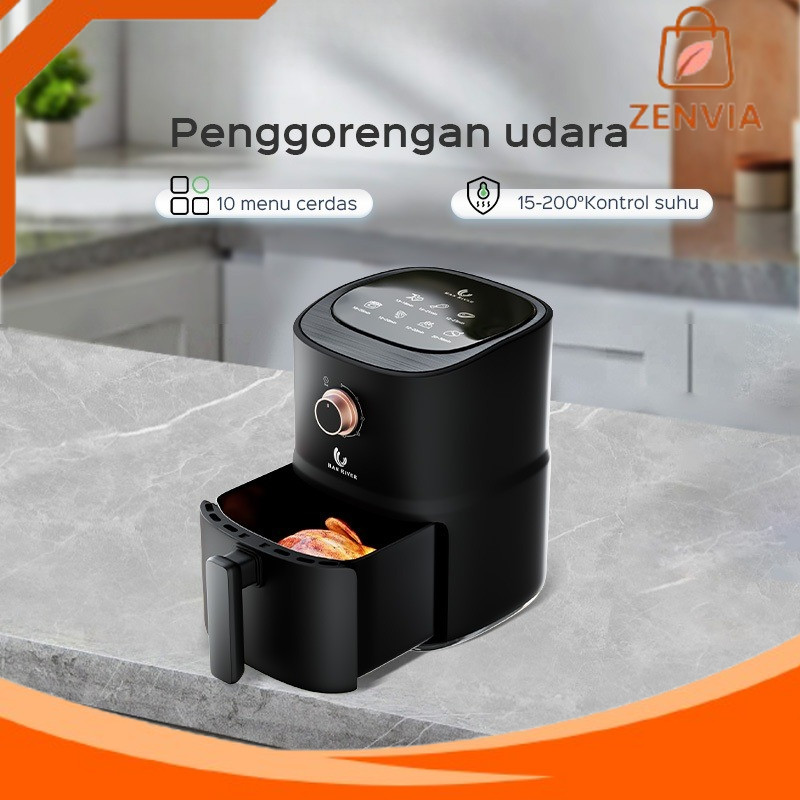 TERLARIS  HAN RIVER Air Fryer 3.5L Air Fryer Low Watt 500 Watt