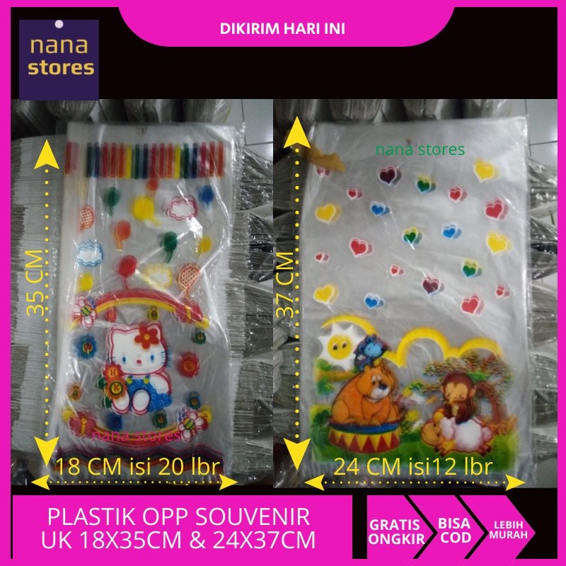 

Plastik souvenir ulang tahun, kantong plastik makanan ulang tahun, kantong snack, plastik snack, goodie bag ulang tahun