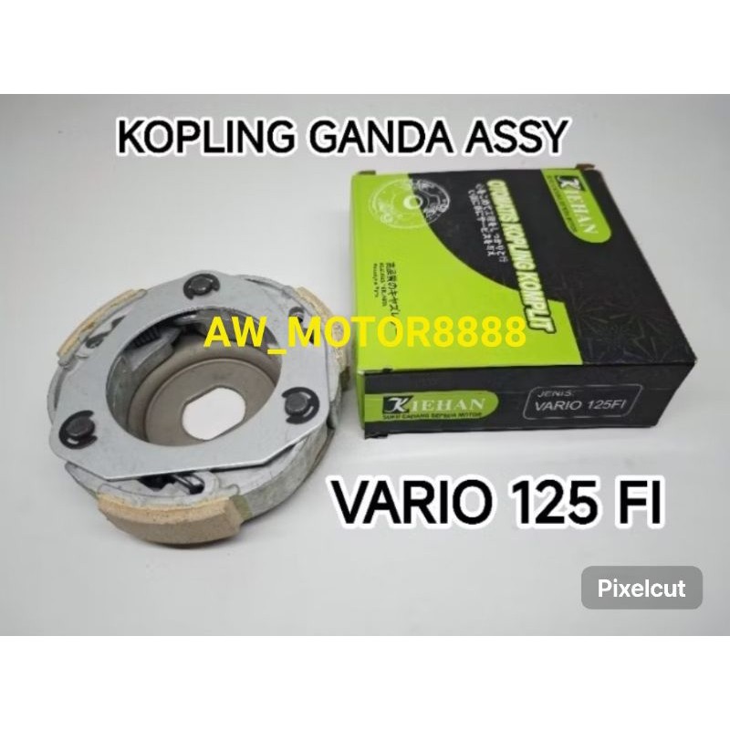 KOPLING GANDA ASSY SET VARIO 125 FI / KZR ARANG KOPLING GANDA ASSY KOMPLIT BATU SPORKET KAMPAS GANDA