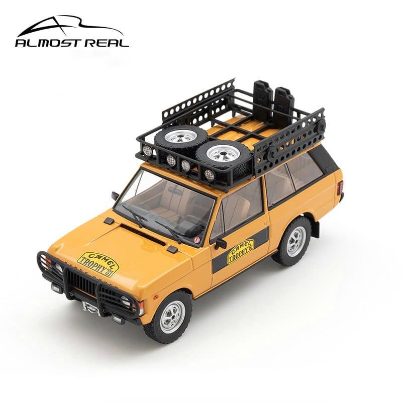 ALMOST REAL 1:43 LAND ROVER RANGE ROVER SUMATERA 1981 CAMEL TROPHY