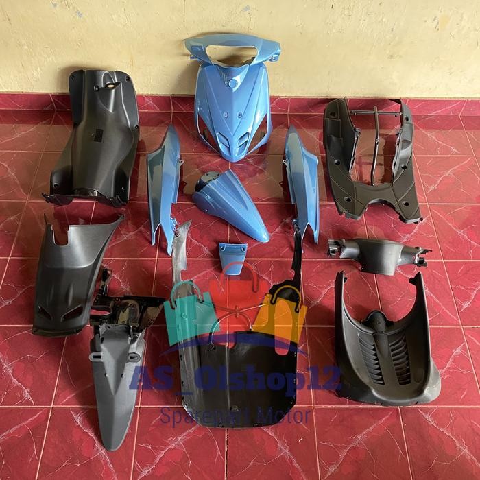 FULL BODY HALUS KASAR MIO SPORTY BIRU TELUR ASIN
