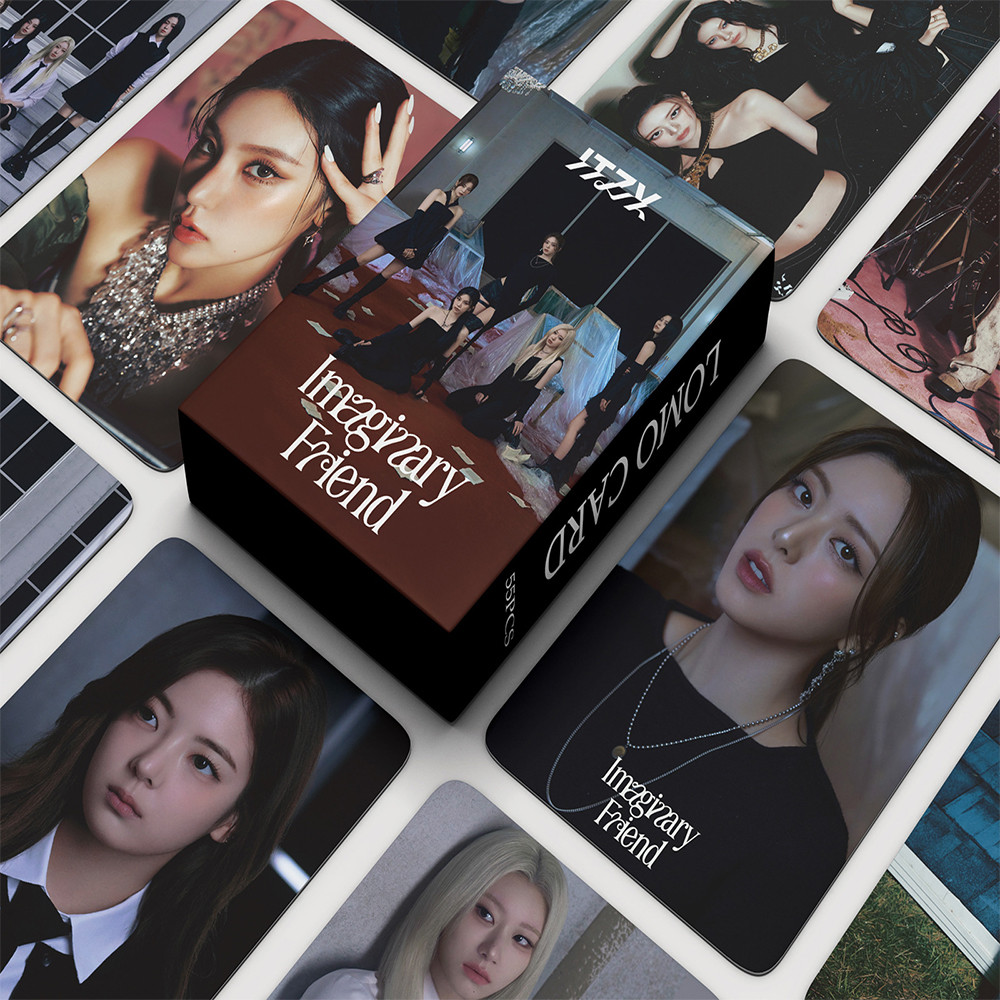 

55pcs/set Kpop ITZY Lomo Cards High Quality HD Photo New Album CRAZY IN LOVE K-POP Photocard Fans Collection Fans Gift