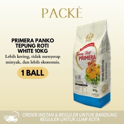 

Primera Tepung White 10 KG / Tepung Roti / Tepung Panir / Tepung Roti Putih