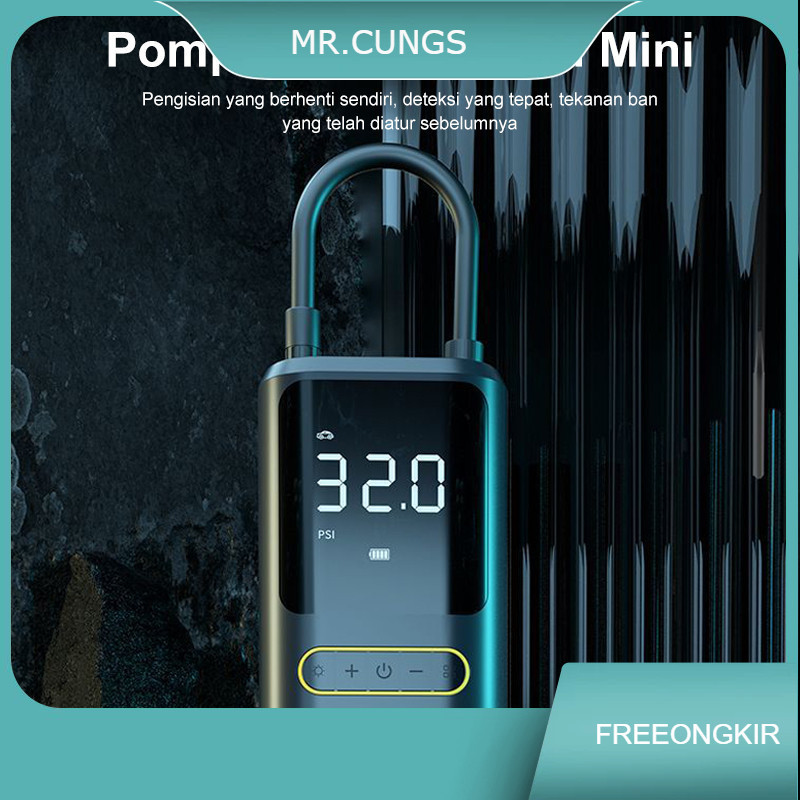 Genggam Pompa Udara Genggam Mini Portabel Pompa Listrik Sepeda Pompa Ban Mobil Ban Mobil