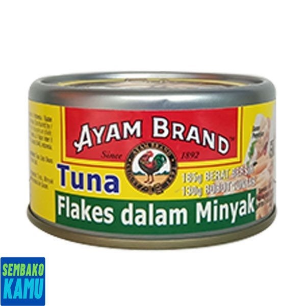 

Ayam Brand Tuna Flakes In Oil 150 gr