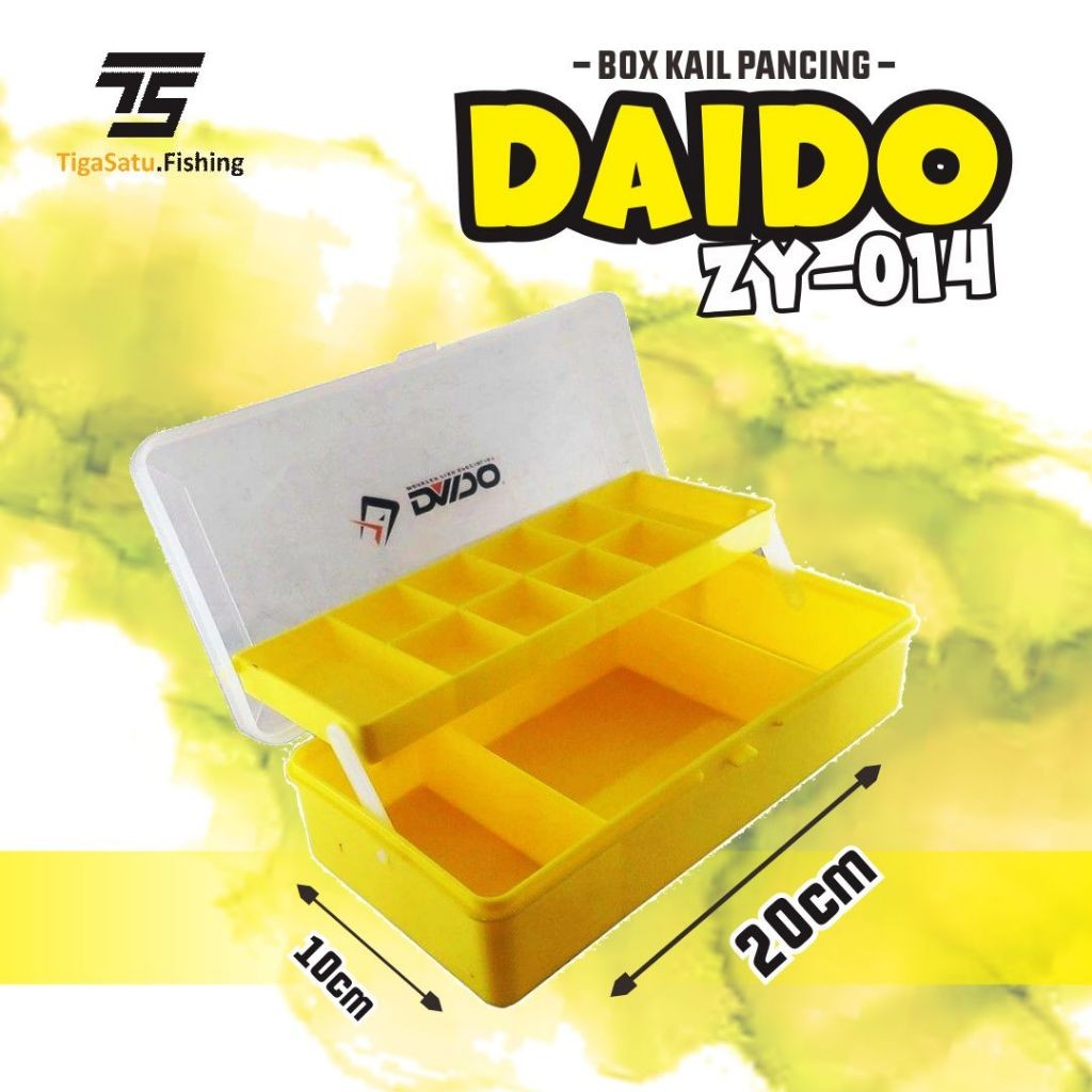 Box Pancing Daido | Tempat Kail Dan Lure | Tackle Box Daido Murah