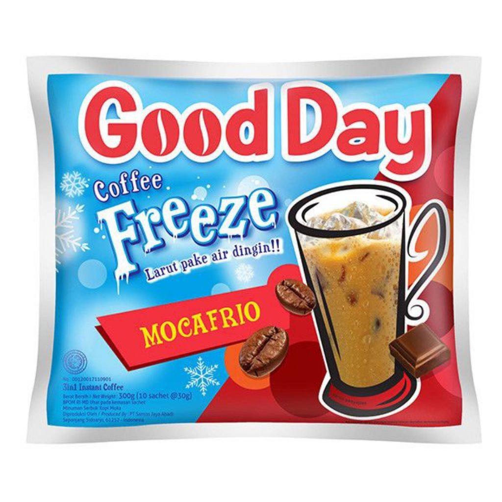 

GOOD DAY FREEZE MOCAFRIO | KARDUS/ KARTON | 120 Pcs