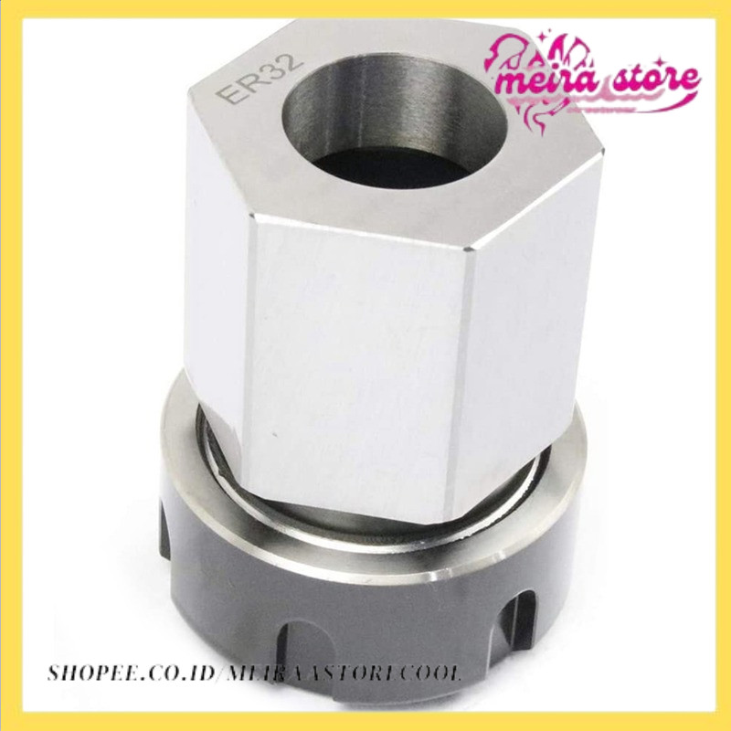 

ER32 Collet Chucks Block Set Of 4 Square And Hex Workholding Holder For CNC Lathe Engraving Machine-A98U