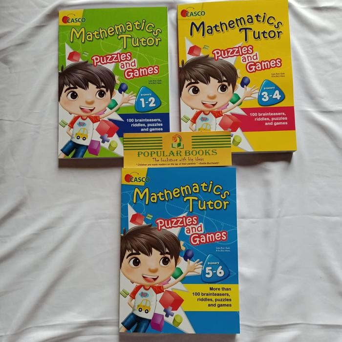 

Mathematics Tutor Puzzles and Games - Primary 1-2