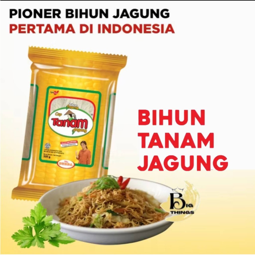 

Bihun Jagung Cap Tanam 160 Gram Isi 2 Keping Bihun Sehat Cocok untuk Diet dan Masakan Harian Halal Original
