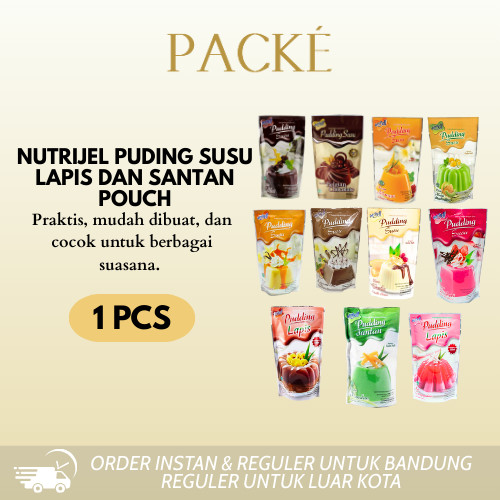 

Nutrijel Puding Susu/Lapis/Santan Pouch