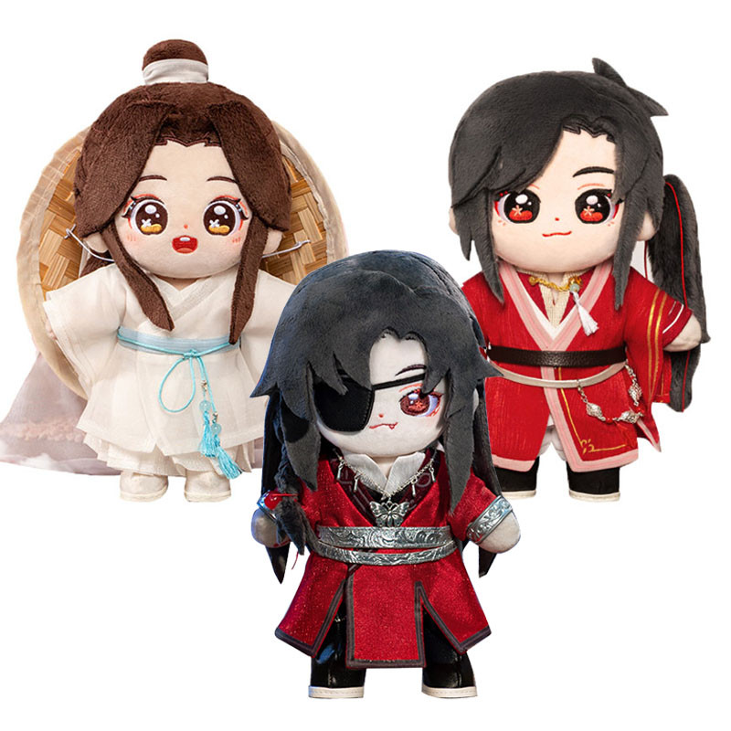 Heaven Officials Blessing Hua Cheng Xie Lian Plush Toy Tian Guan Ci Fu Doll Plushie Anime Cosplay Fi