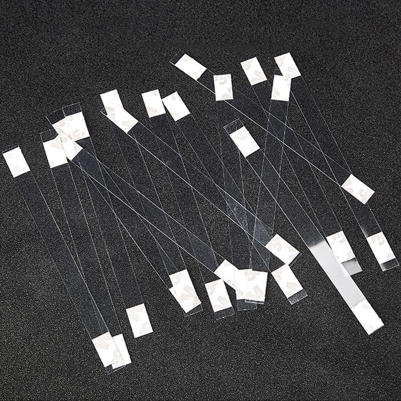 

300pcs Adhesive PVC Display Wobbler Arms Promotional Advertising Jumping Card Shelf Talker Price Tag Holder Plastic Strip