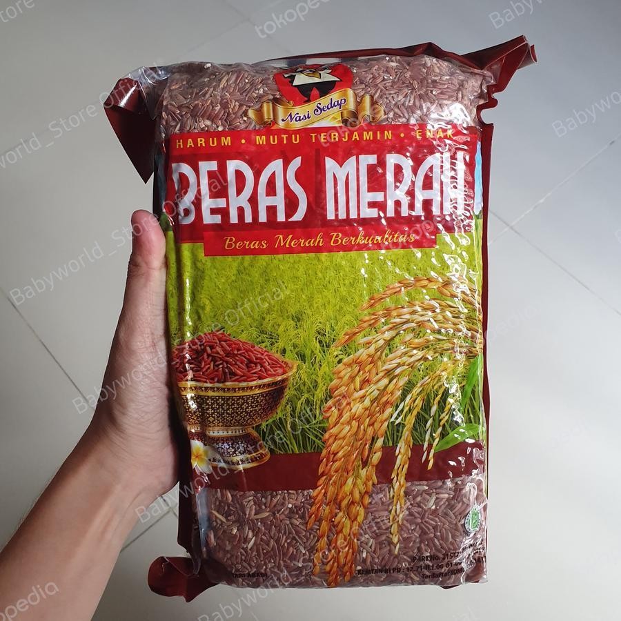 

Nasi Sedap Beras Merah Berkualitas Mutu Terjamin 2kg