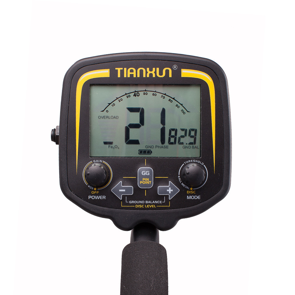 Metal Detector Main Panel TX-850 Control Unit LCD splay Underground Finder Scanning Gold gger Treasu