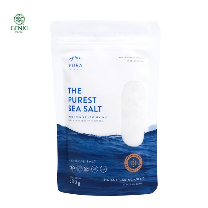 

Pura Purest Sea Salt Fine / Garam Laut Natural Halus - 300 g