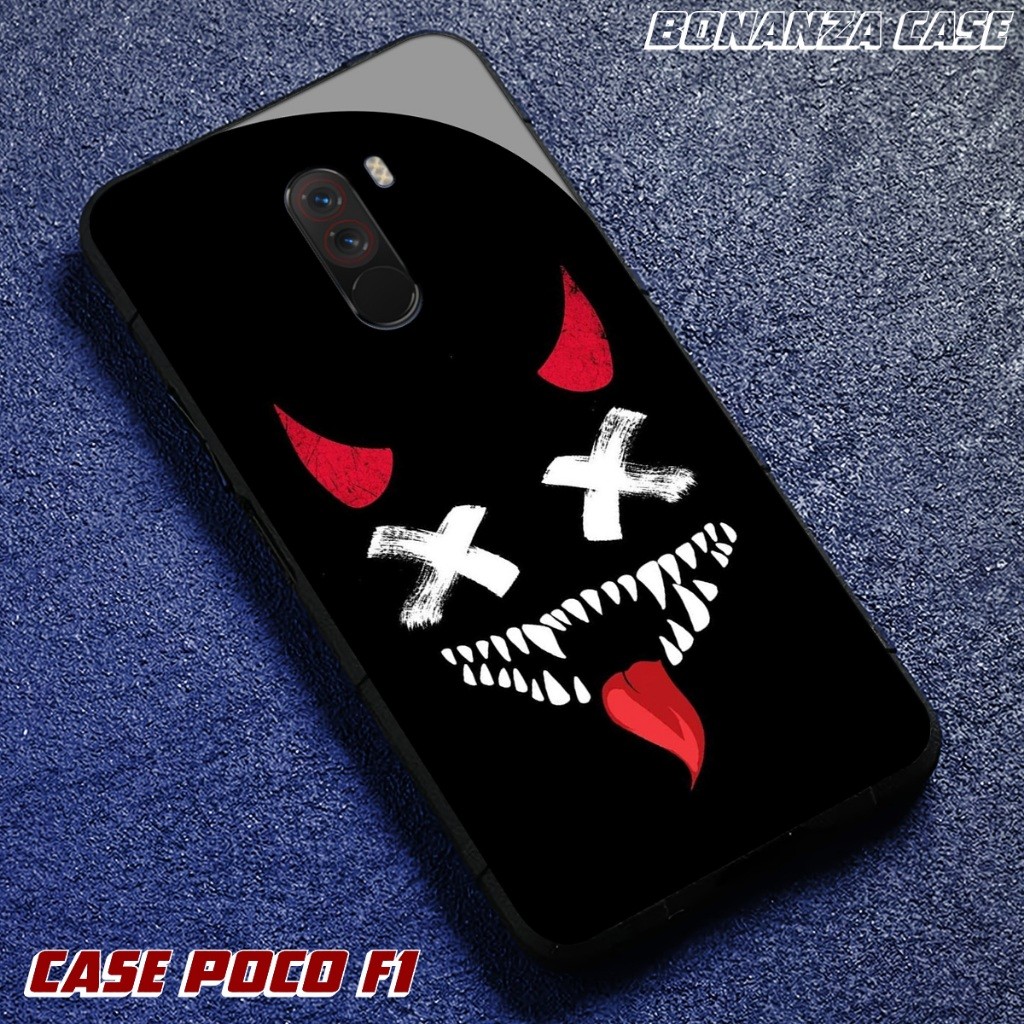 Bonanza - Case Poco F1 - Casing Hp Custom Terlaris - Softcase Poco - Case Glossy Kilau Bisa Cod Shop