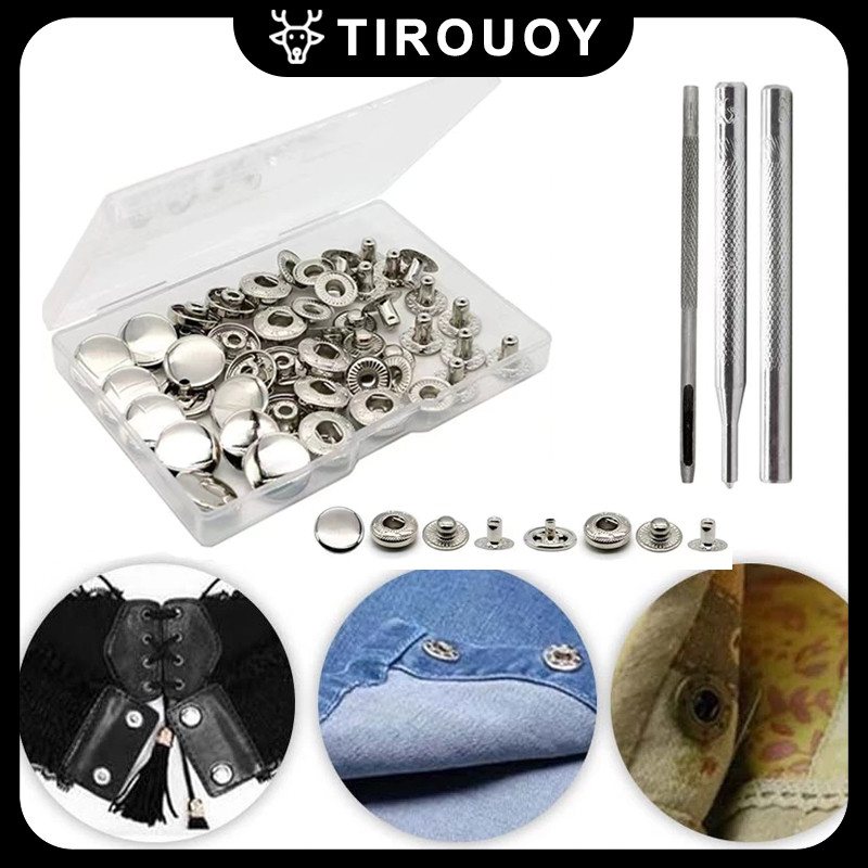 Kancing Jepret Besi Kancing Jepret Anti Karat Kancing Jepret Cetet Alat Pemasang Kancing ​Cepret Utk