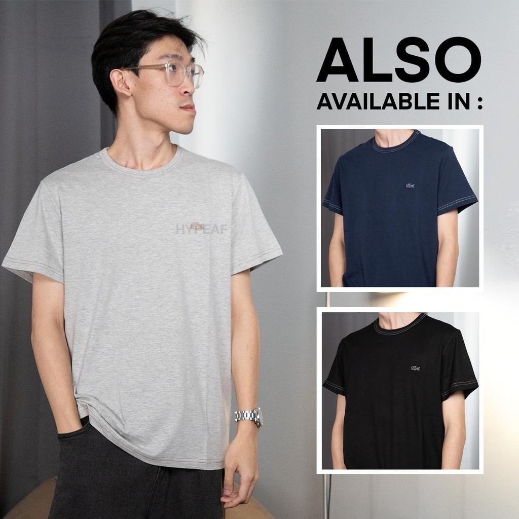 LACOSTE Heavy Pique Tshirt Tee Authentic / Baju Kaos LACOSTE Original