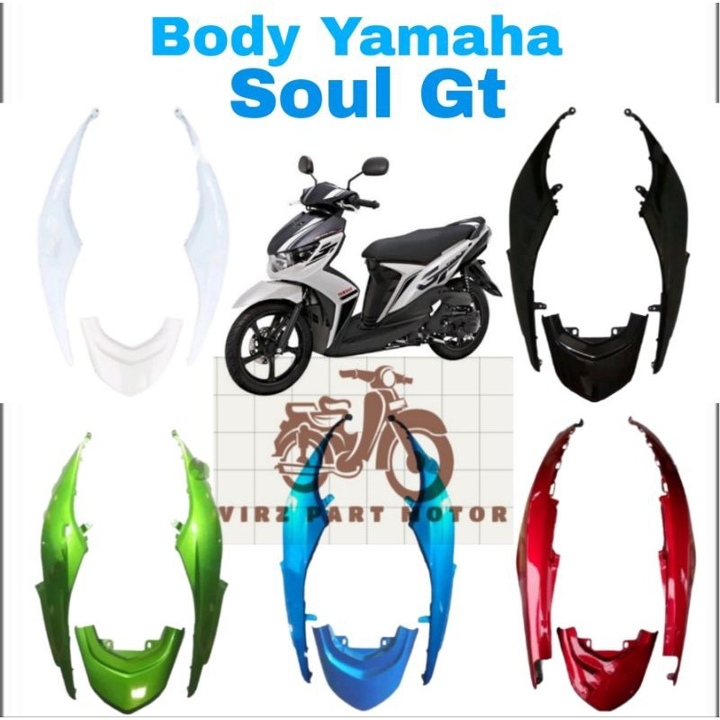 Cover Body Belakang Kanan Kiri Soul Gt 115