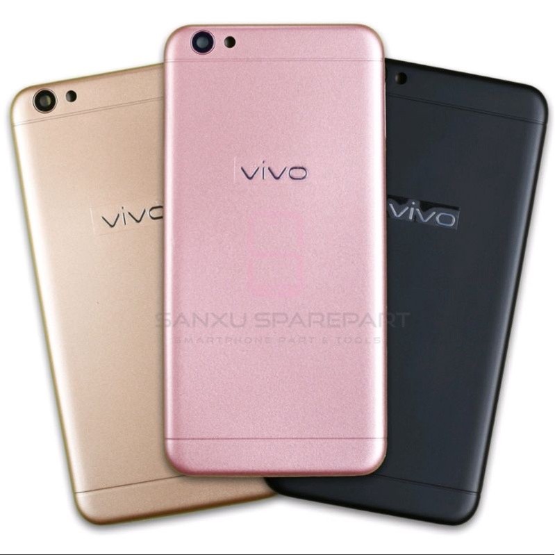 BACKDOR BEKDOR TUTUP BATERAI VIVO V5 V5S 1612 Y67 V5 LITE 1609 1601 + TOMBOL .